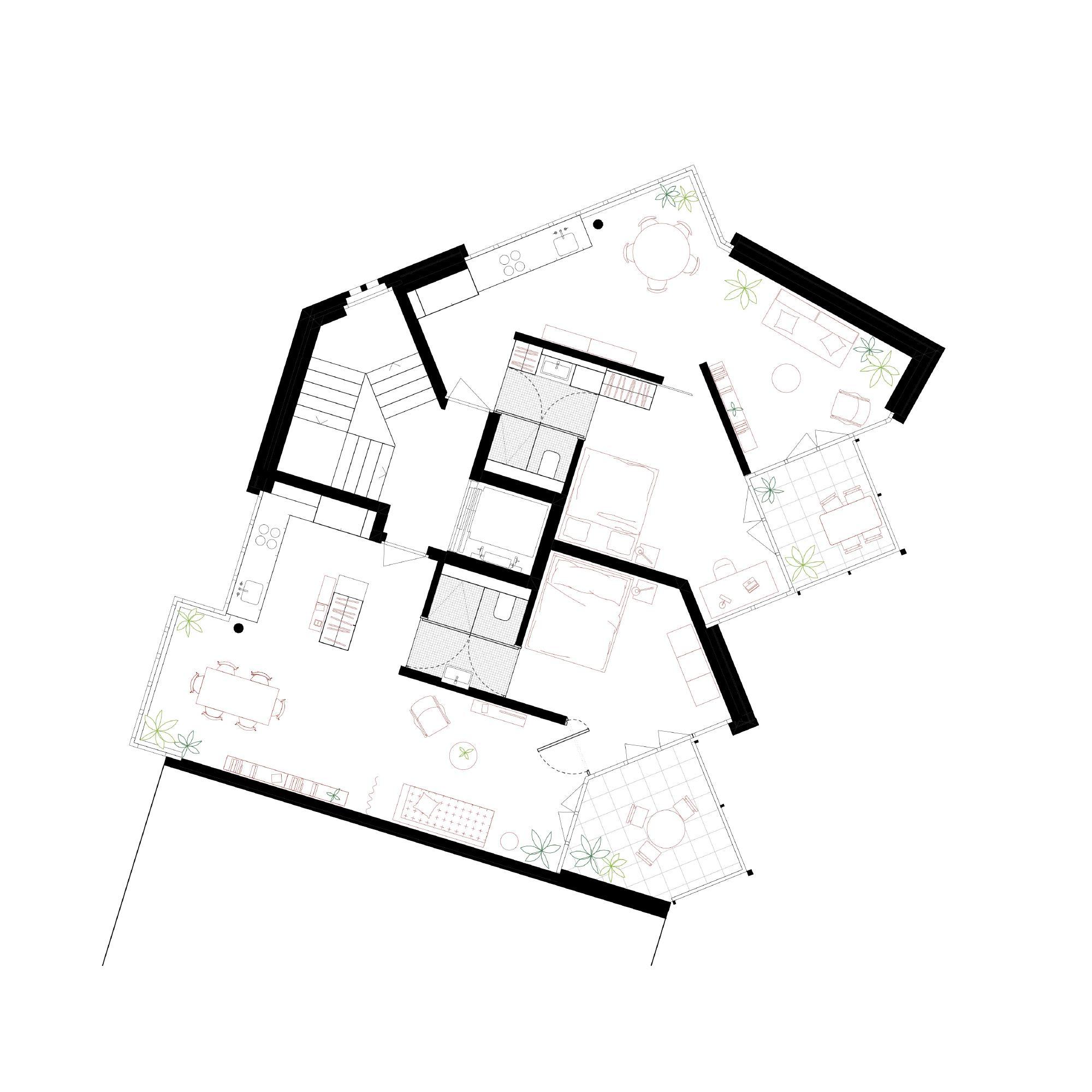 Atelier NU 集合住宅(Atelier NU - Residential Building)