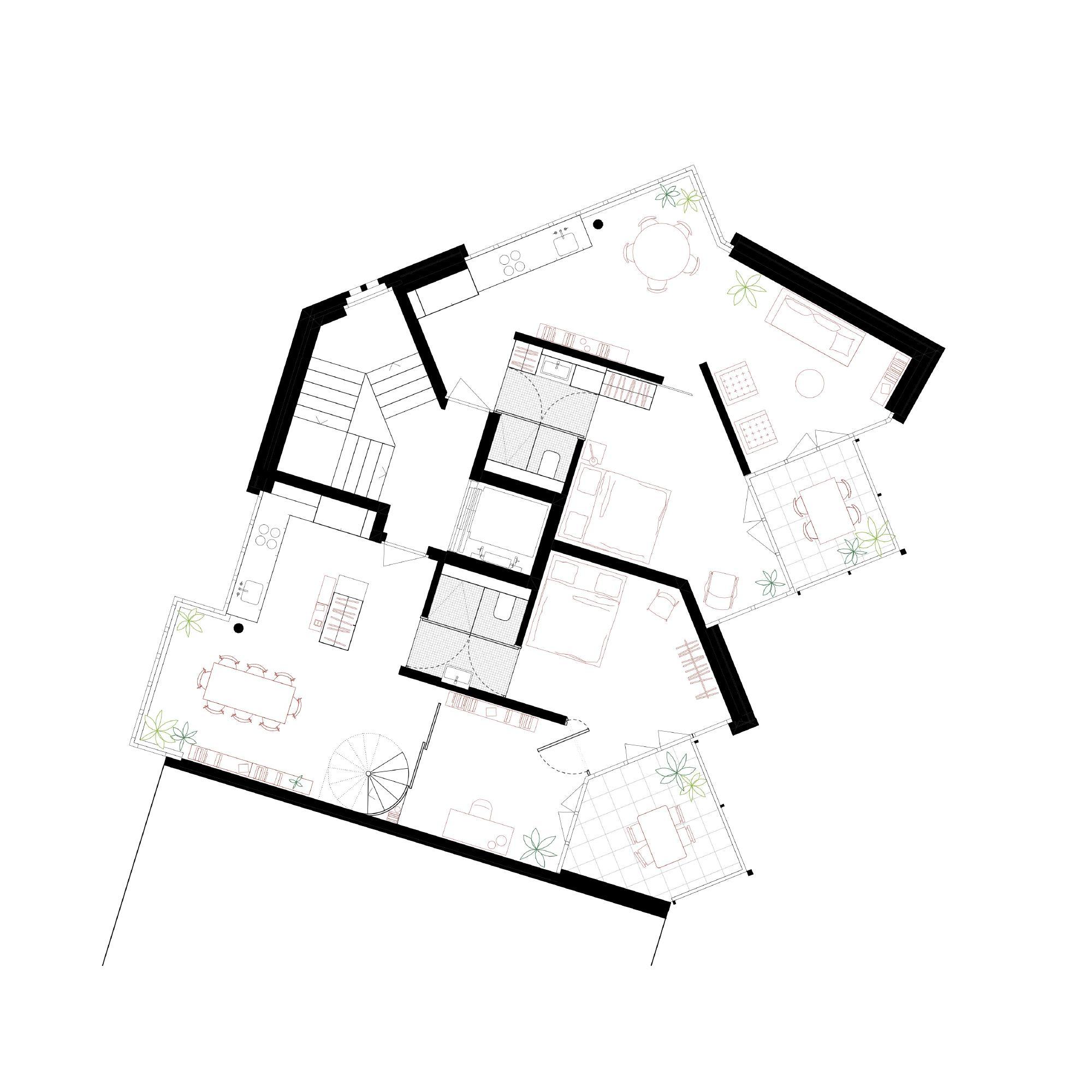 Atelier NU 集合住宅(Atelier NU - Residential Building)