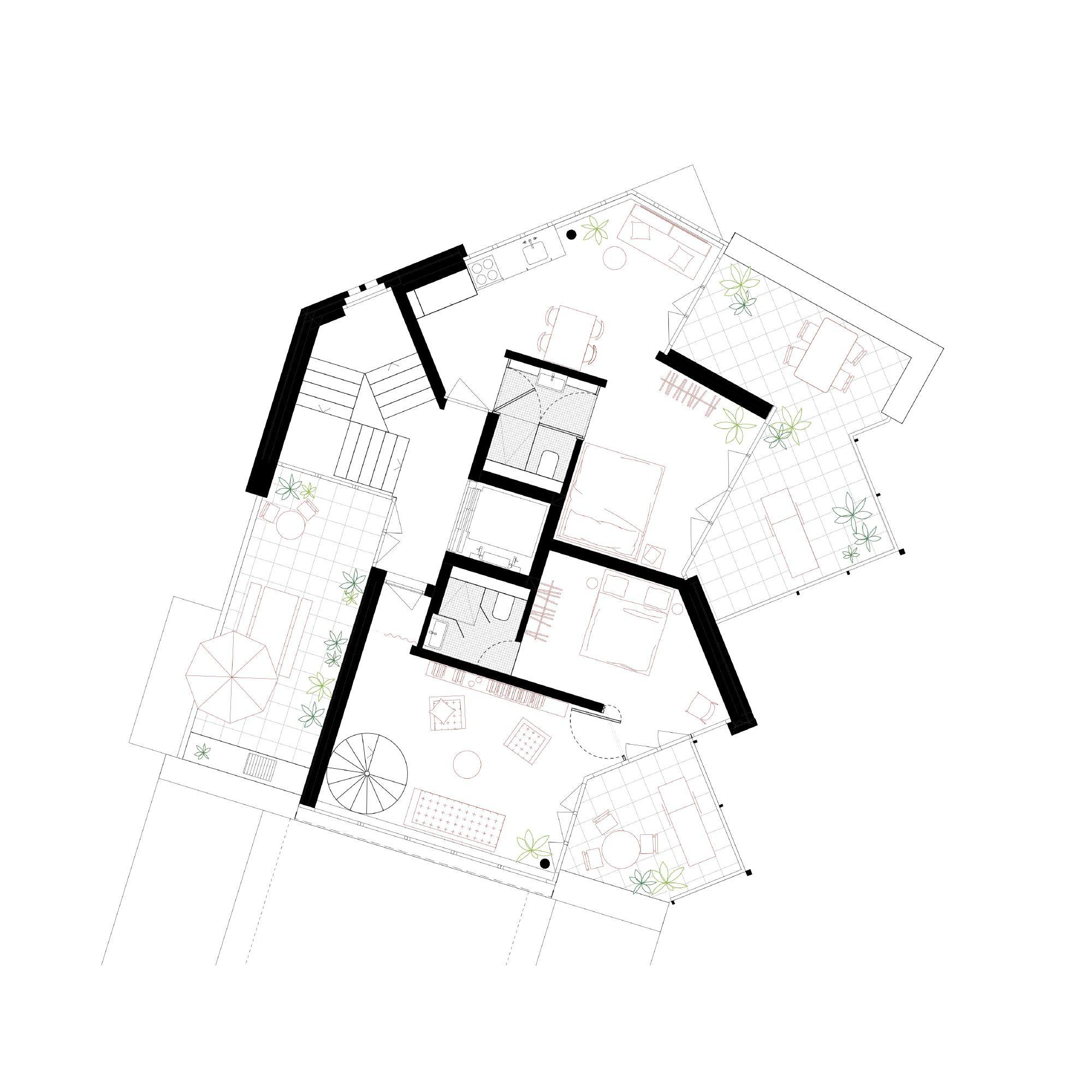 Atelier NU 集合住宅(Atelier NU - Residential Building)