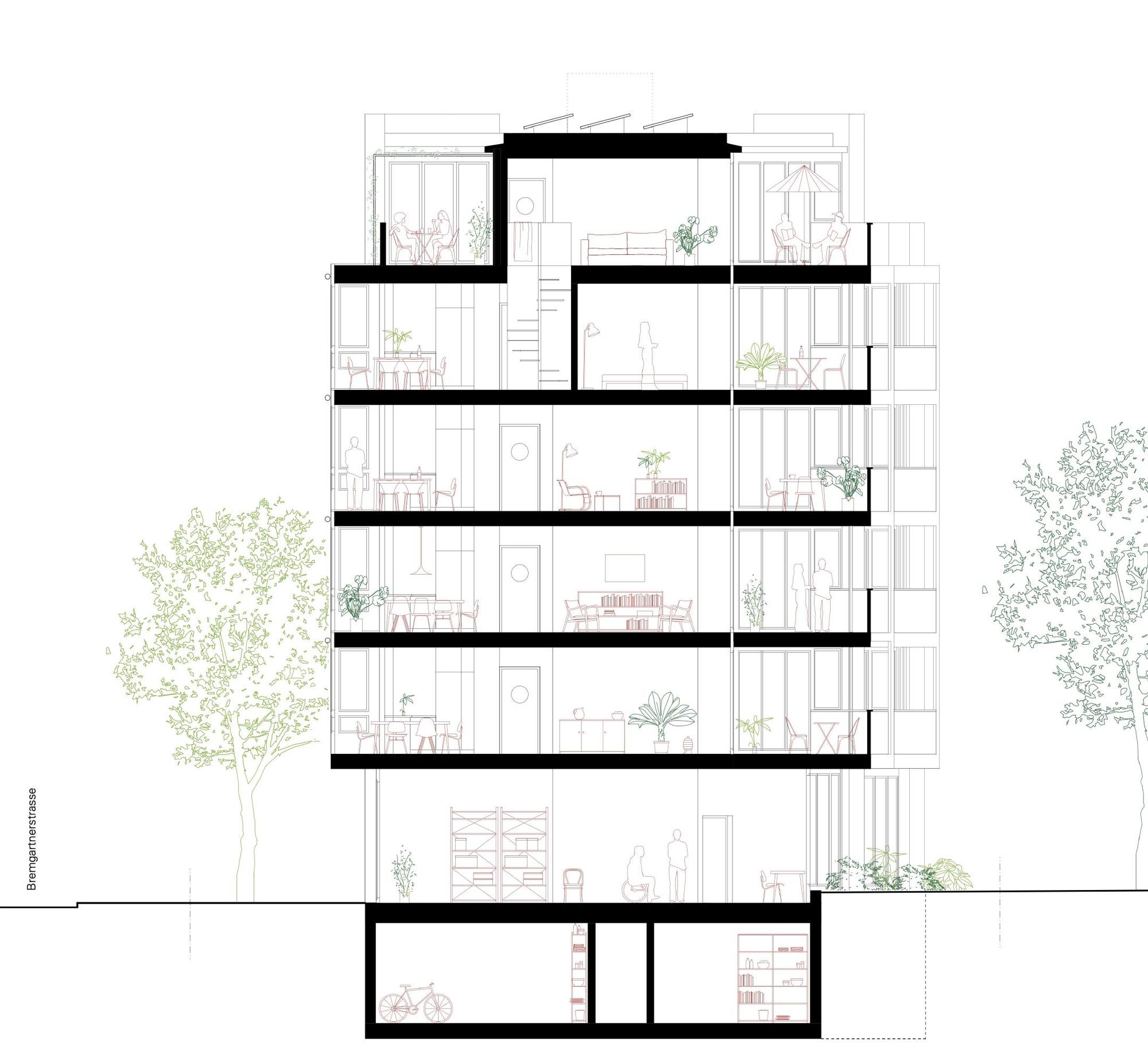 Atelier NU 集合住宅(Atelier NU - Residential Building)