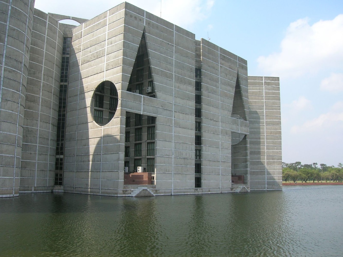 孟加拉国民大会堂(National Assembly of Bangladesh / Jatiya Sangsad Bhaban)