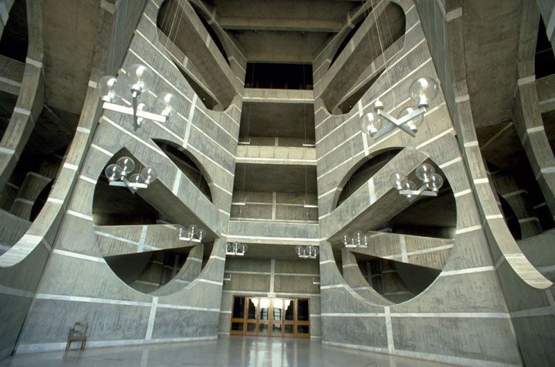 孟加拉国民大会堂(National Assembly of Bangladesh / Jatiya Sangsad Bhaban)