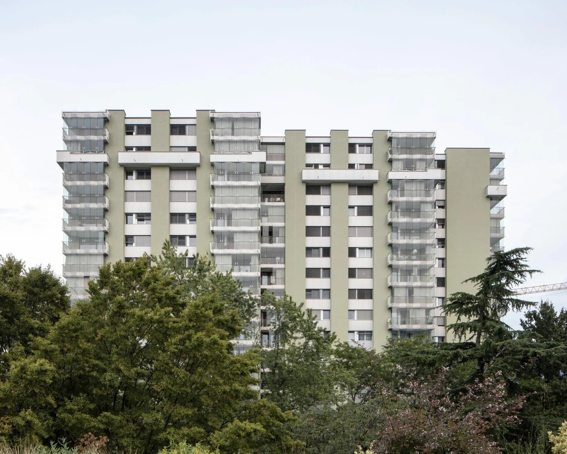 日内瓦Vieusseux塔楼改造（Vieusseux Tower Renovation）