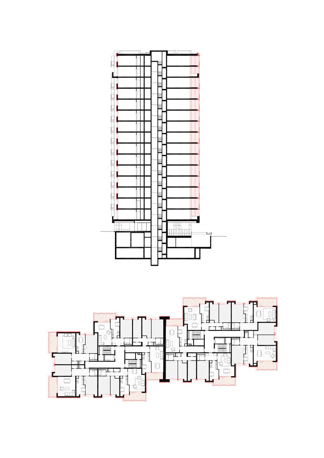 日内瓦Vieusseux塔楼改造（Vieusseux Tower Renovation）