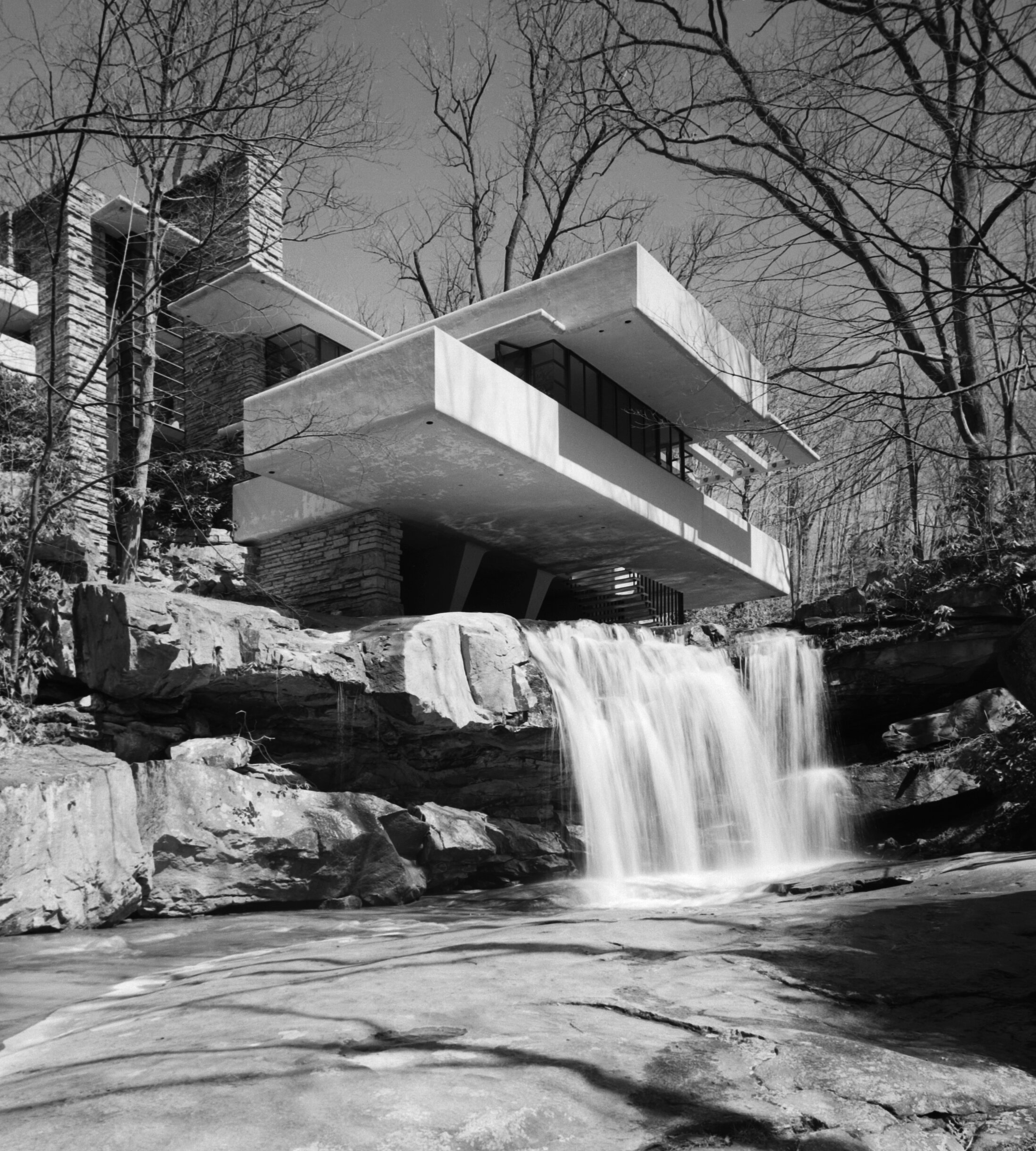 流水别墅（Fallingwater）