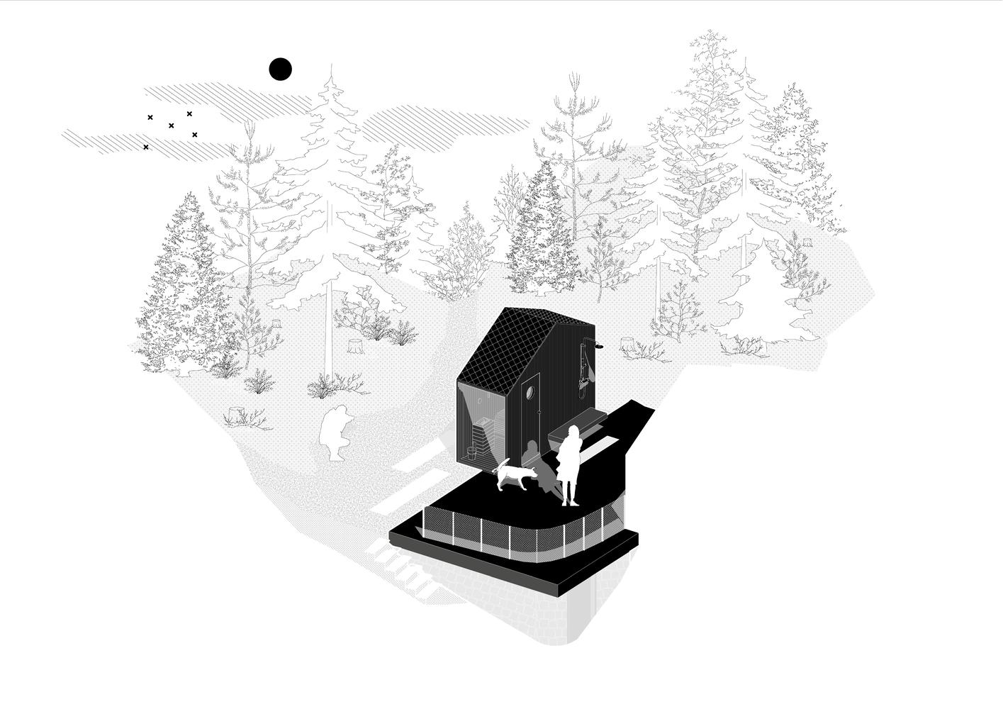 瑞士阿尔卑斯小屋改造（Swiss Alpine Cabin Reconstruction）