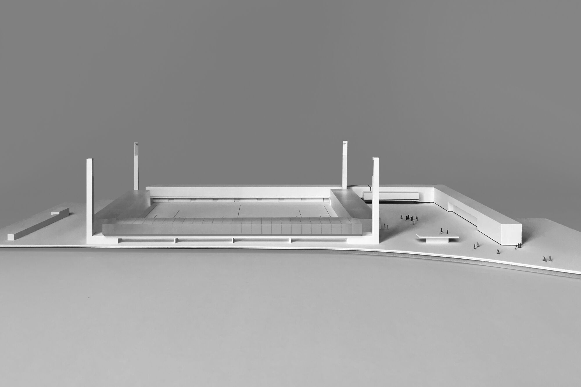 莱茵河谷的社区客厅：卢斯特瑙Reichshof体育场（Reichshof Stadium Lustenau）