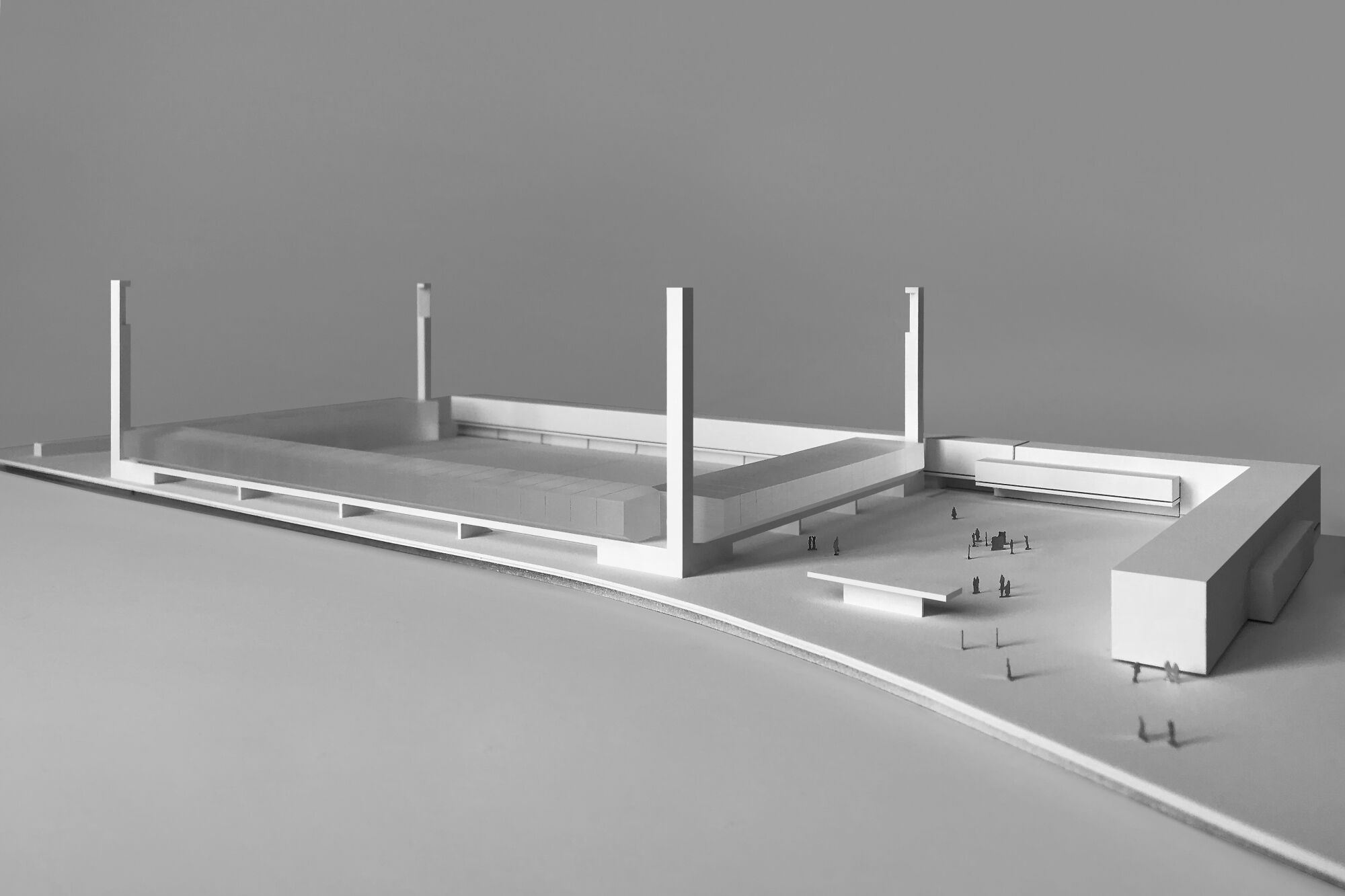 莱茵河谷的社区客厅：卢斯特瑙Reichshof体育场（Reichshof Stadium Lustenau）